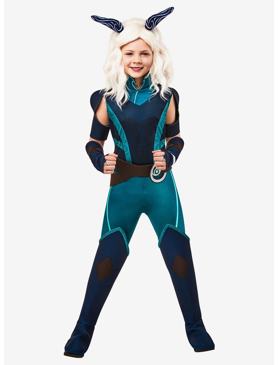 The Dragon Prince Rayla Youth Costume, MULTI, hi-res