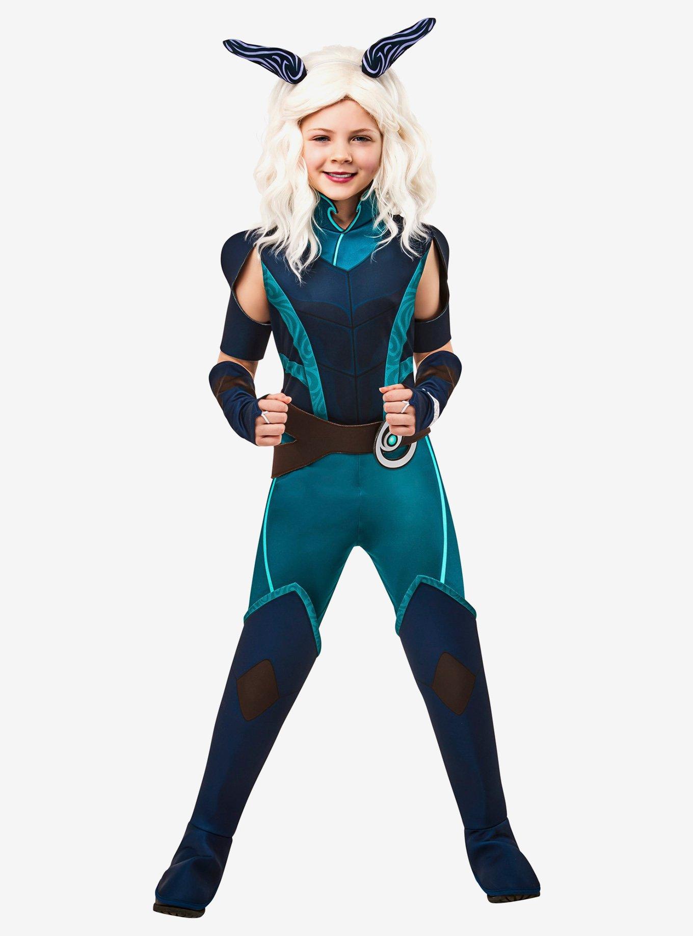 The Dragon Prince Rayla Youth Costume, MULTI, hi-res