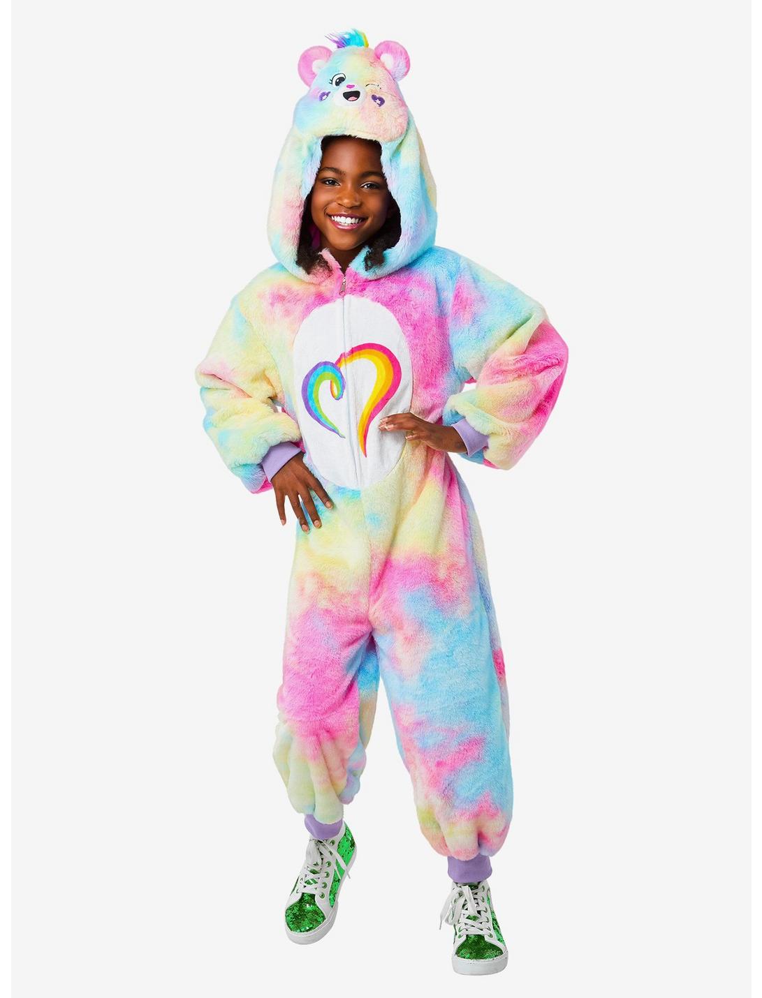 Carebears Togetherness Bear Youth Comfywear Costume, MULTI, hi-res