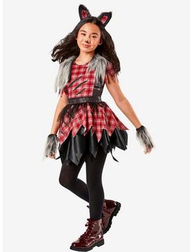 Girl Werewolf Youth Costume, , hi-res