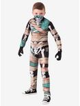 Half Masked Skeleton Youth Costume, MULTI, hi-res