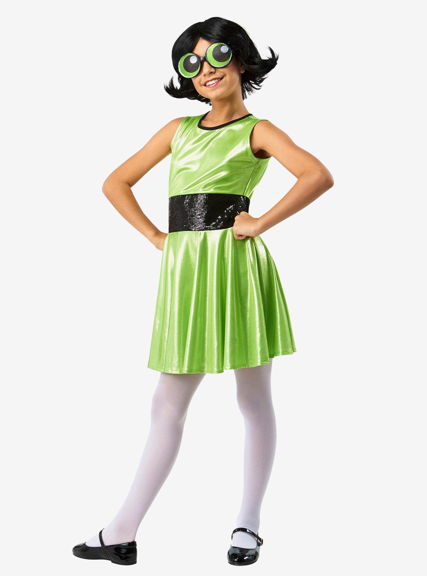 Powerpuff Girls Buttercup Youth Costume, , hi-res
