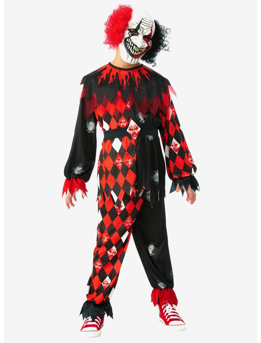 Scary Clown Youth Costume, MULTI, hi-res