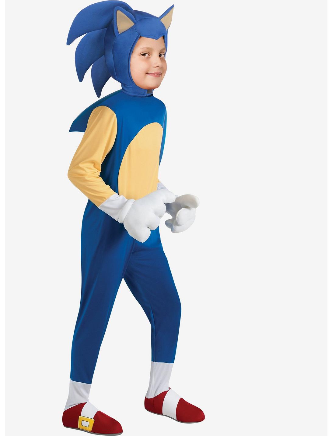 Sonic the Hedgehog Deluxe Youth Costume, MULTI, hi-res