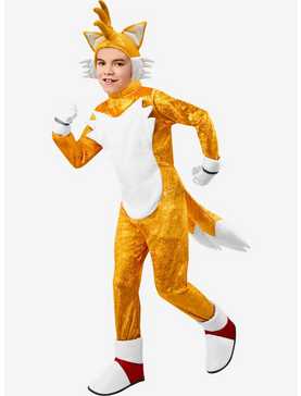 Sonic the Hedgehog Tails Youth Deluxe Costume, , hi-res
