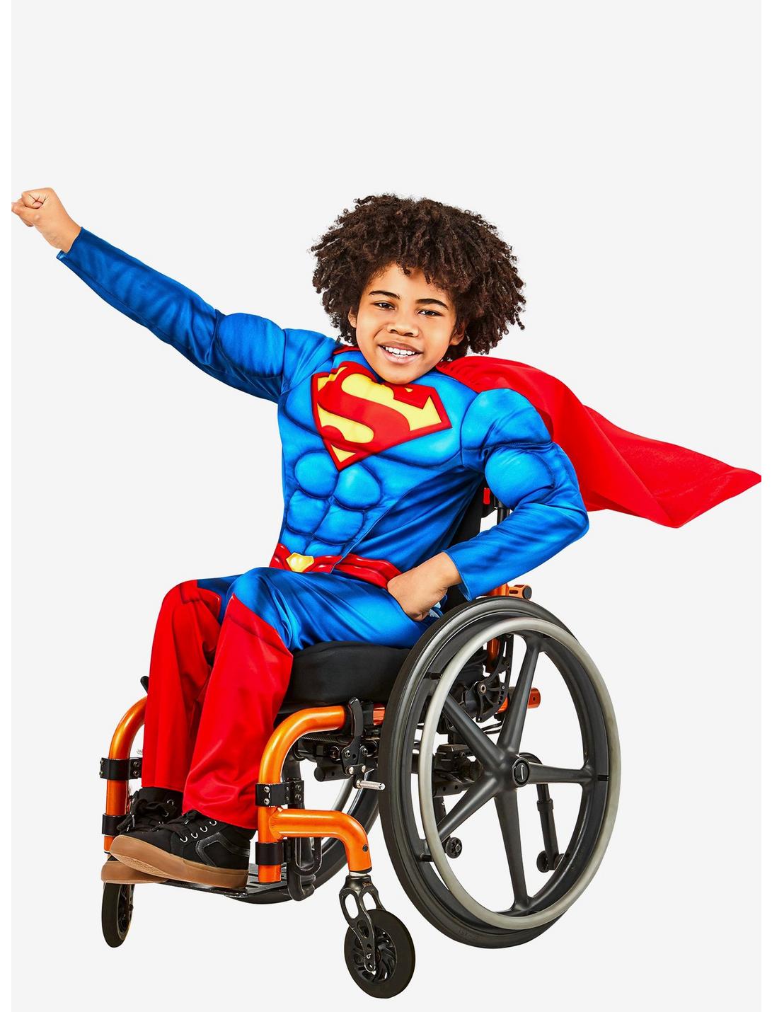 DC Comics Superman Youth Adaptive Costume, MULTI, hi-res