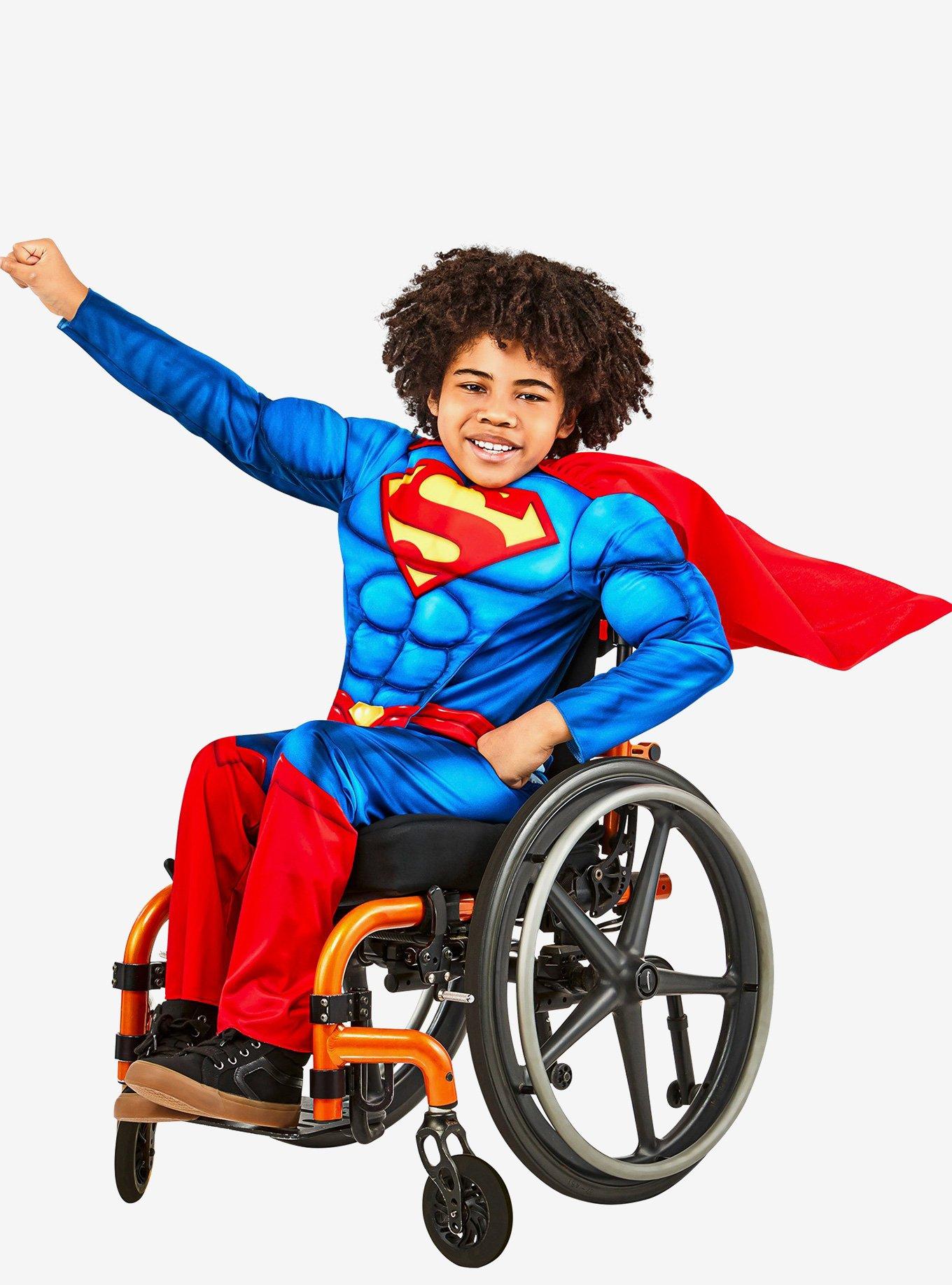 DC Comics Superman Youth Adaptive Costume, MULTI, hi-res