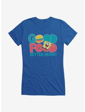 SpongeBob SquarePants Good Food Better Mood! Girls T-Shirt, , hi-res