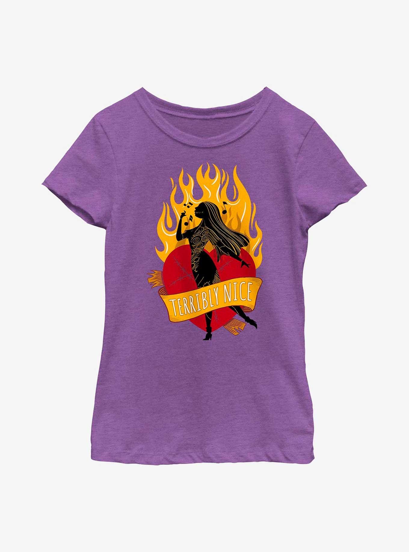 Disney The Nightmare Before Christmas Terribly Nice Youth Girls T-Shirt, , hi-res