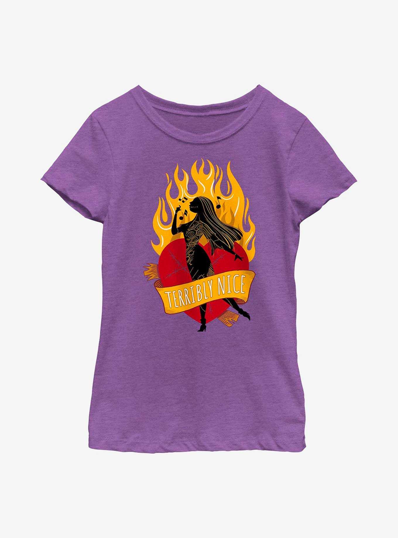 Disney The Nightmare Before Christmas Terribly Nice Youth Girls T-Shirt, , hi-res