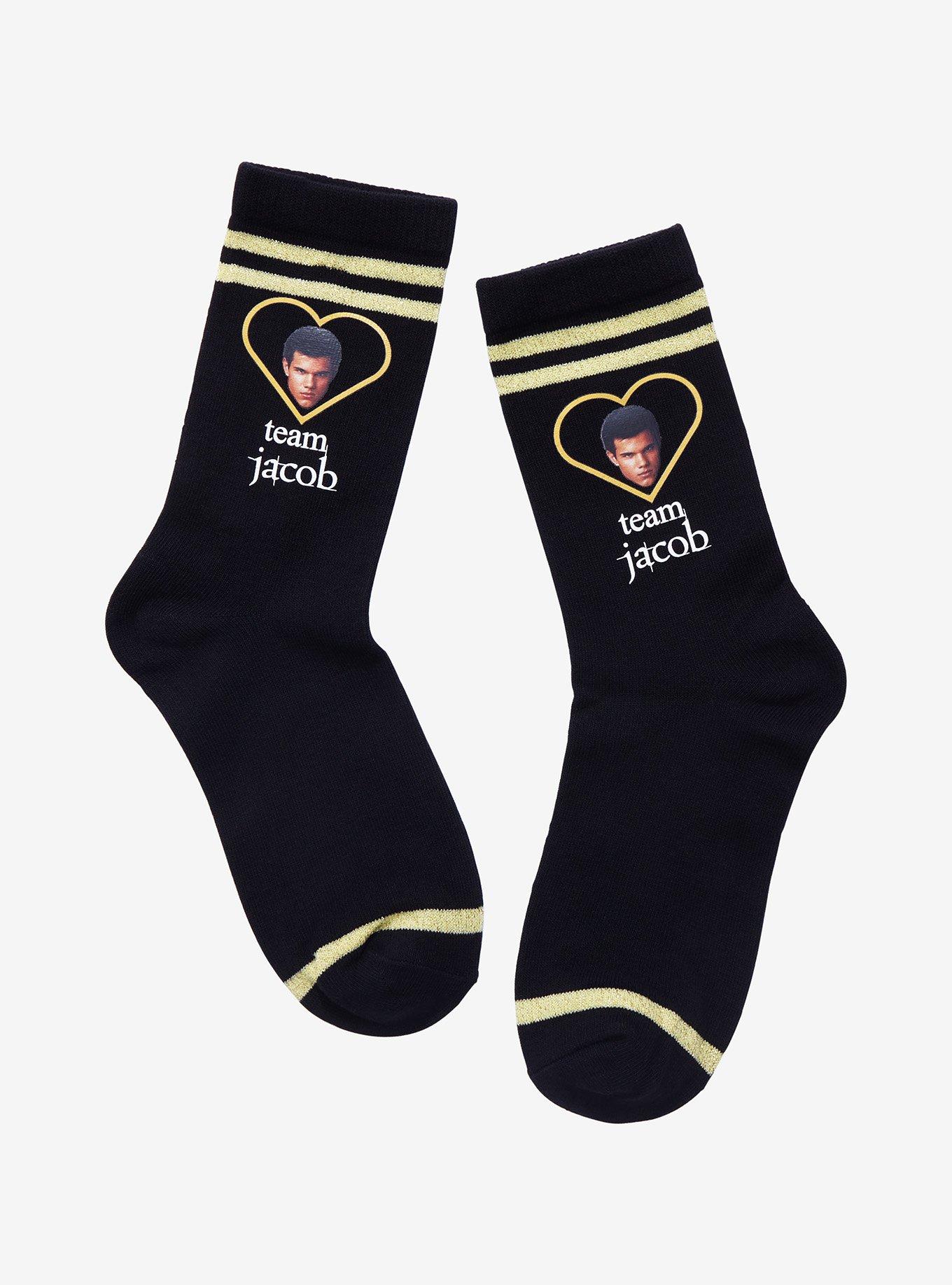 Twilight Team Jacob Crew Socks