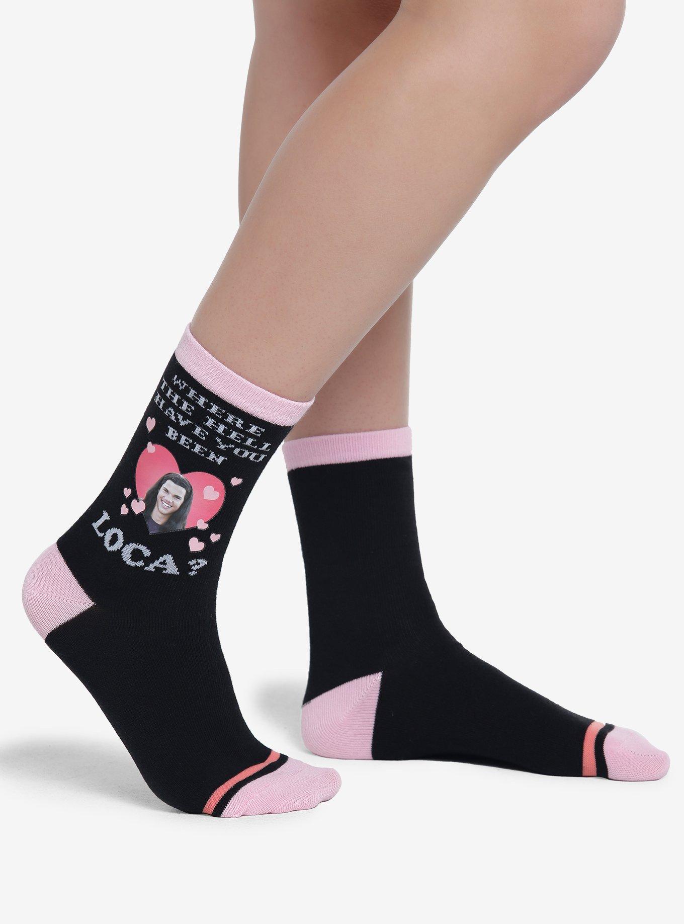 Twilight Jacob Loca Crew Socks, , hi-res