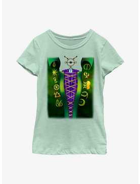 Disney Hocus Pocus Winnie Dress Cosplay Youth Girls T-Shirt, , hi-res