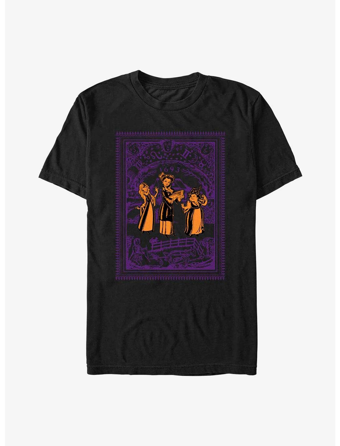 Disney Hocus Pocus Animated Sanderson Sisters T-Shirt, BLACK, hi-res