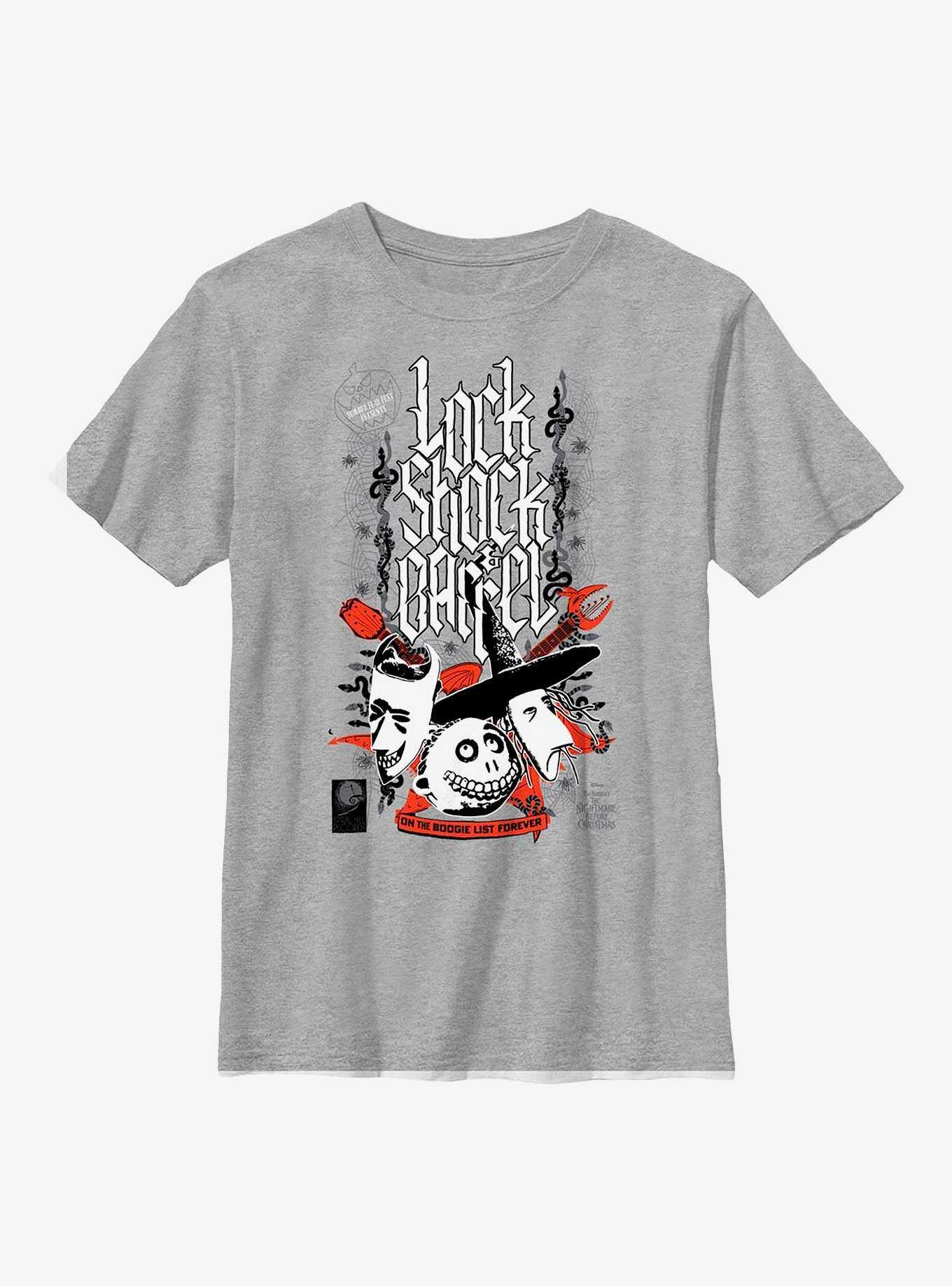 Disney The Nightmare Before Christmas Boogie List Youth T-Shirt, , hi-res