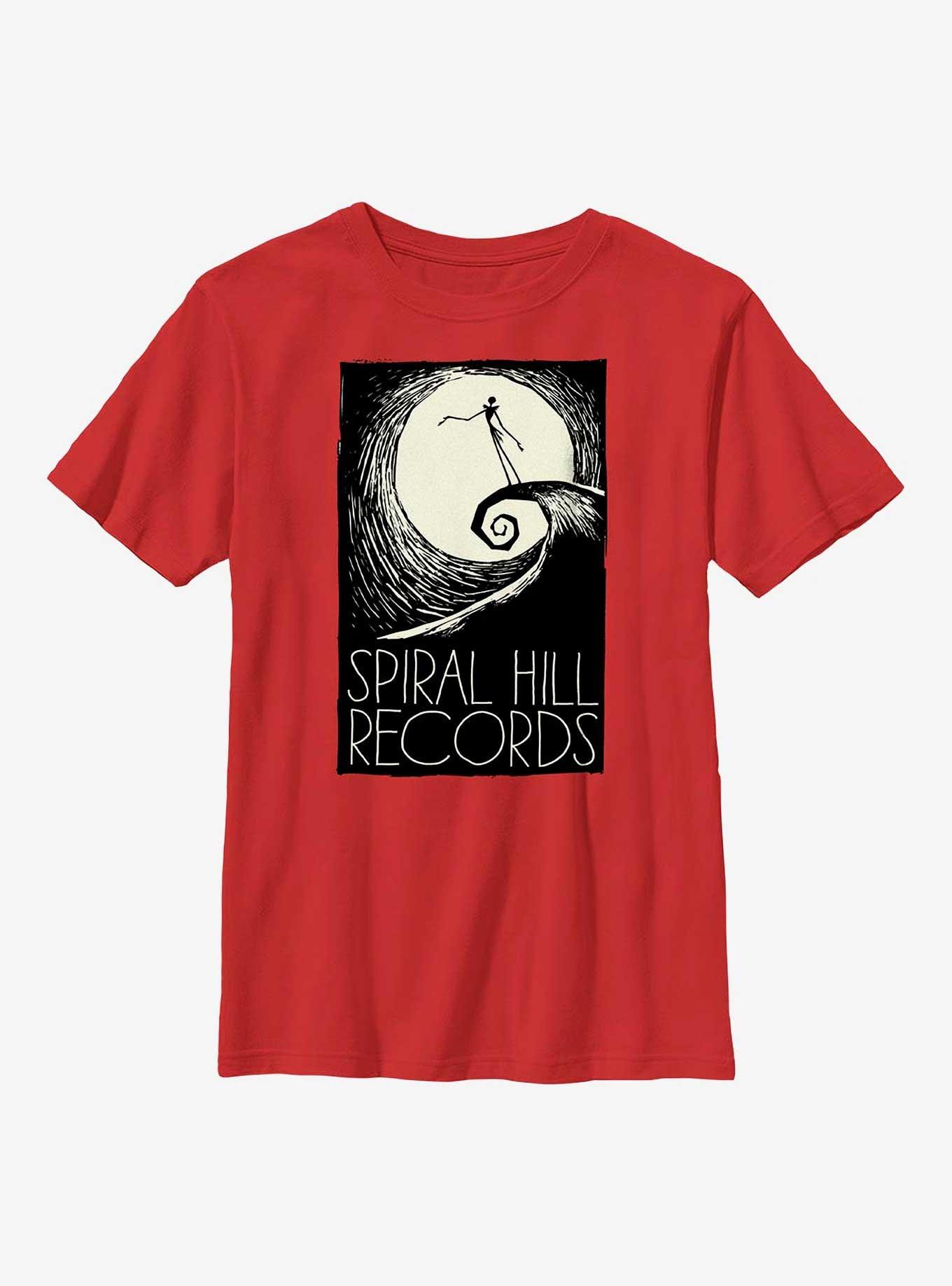 Disney The Nightmare Before Christmas Hill Records Youth T-Shirt, , hi-res