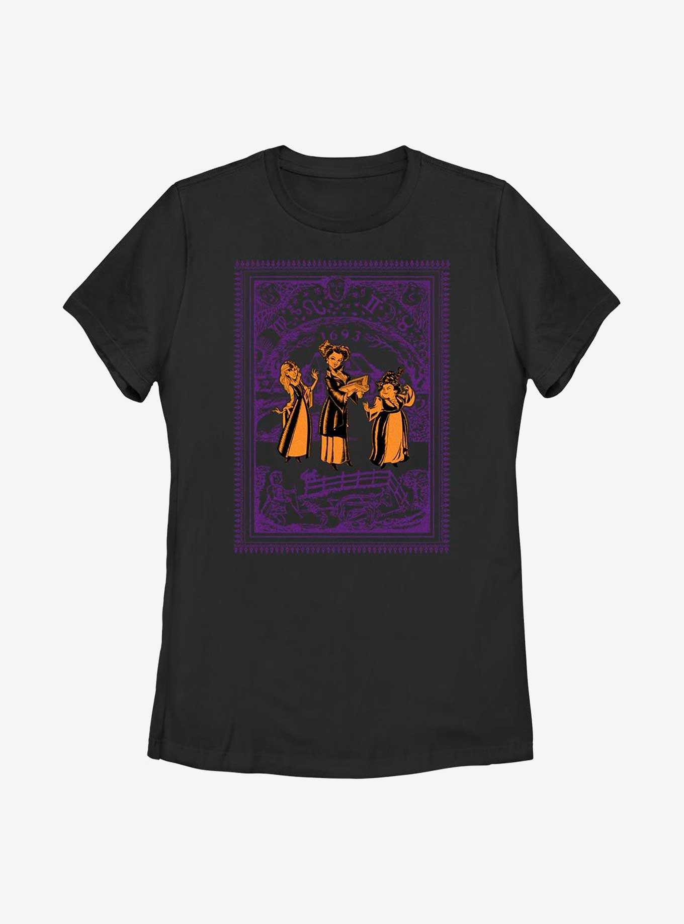 Disney Hocus Pocus Animated Sanderson Sisters Womens T-Shirt, , hi-res