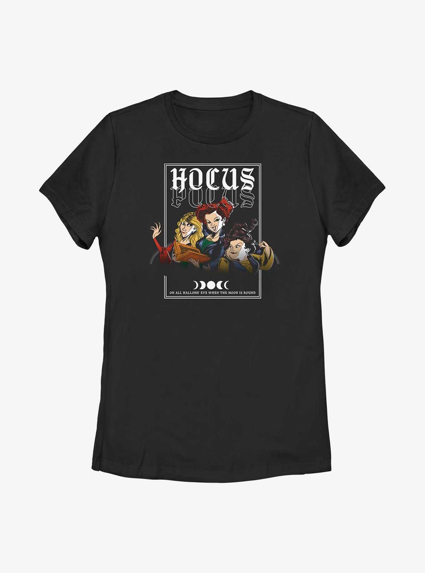 Disney Hocus Pocus Hallows' Eve Womens T-Shirt, BLACK, hi-res