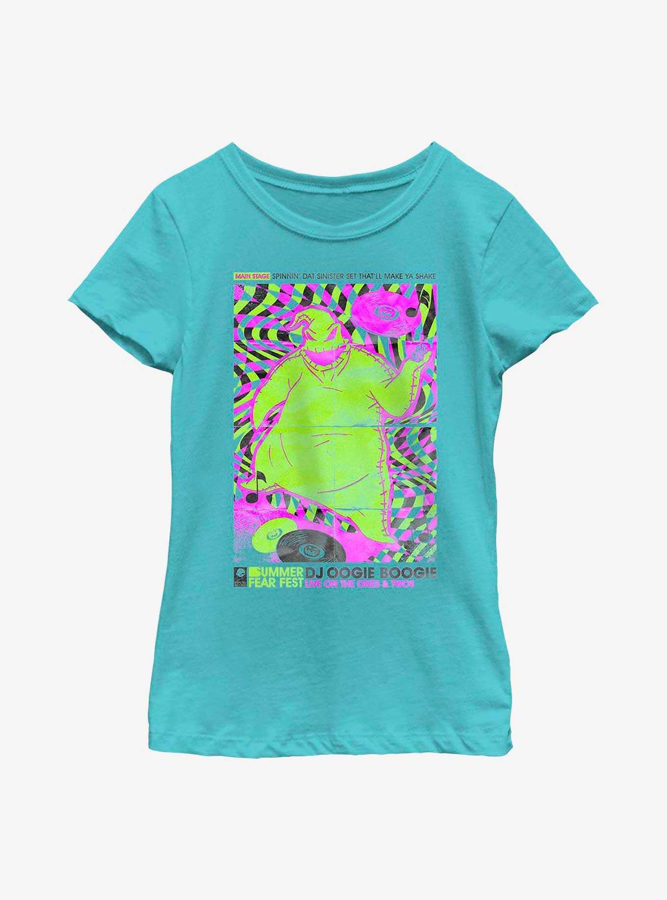 Disney The Nightmare Before Christmas Dj Oogie Boogie Youth Girls T-Shirt, , hi-res