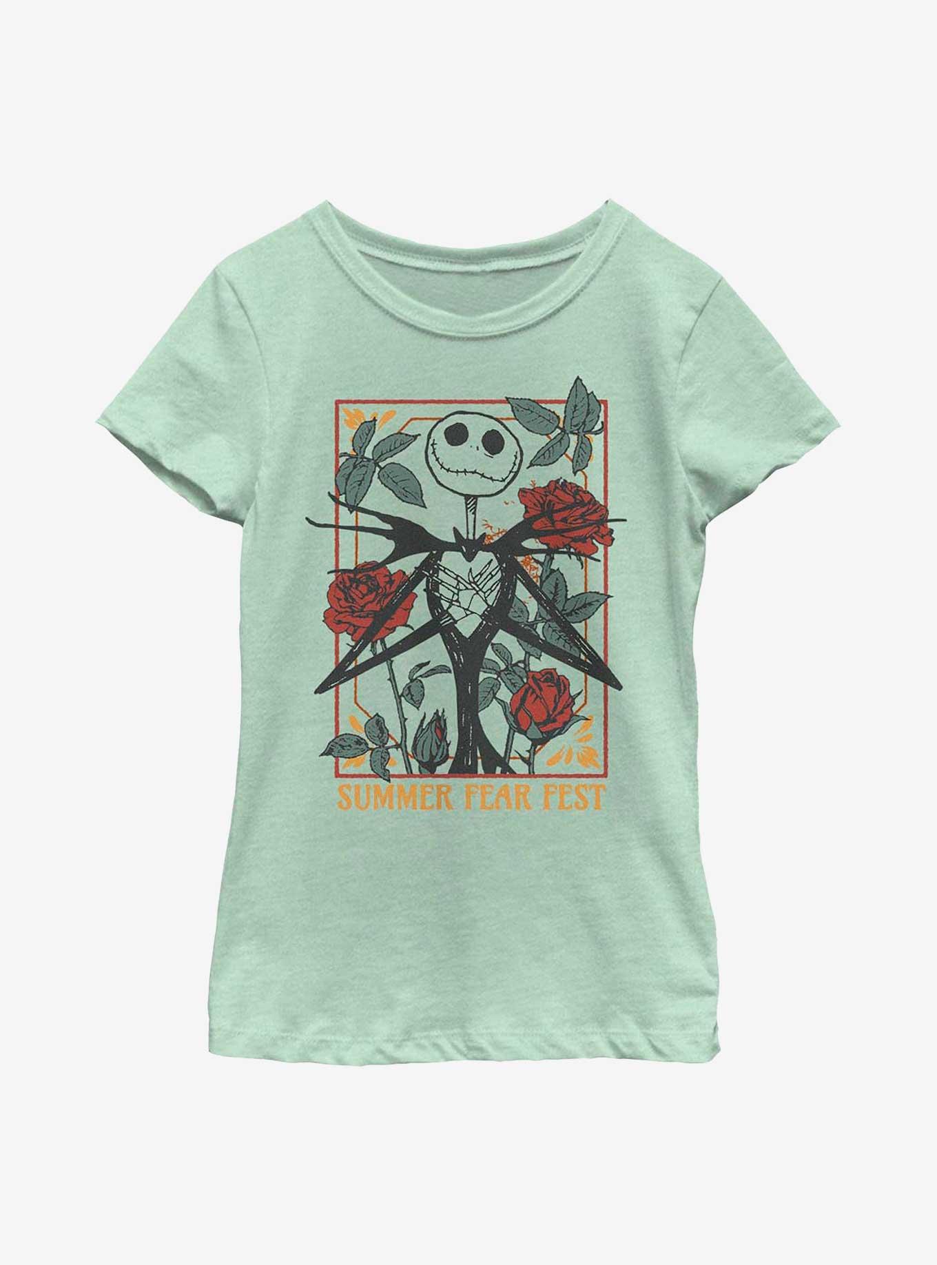 Disney The Nightmare Before Christmas Jack Summer Fear Fest Youth Girls T-Shirt, , hi-res