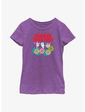 Disney The Nightmare Before Christmas Lock, Shock And Barrel Summer Fest Youth Girls T-Shirt, , hi-res