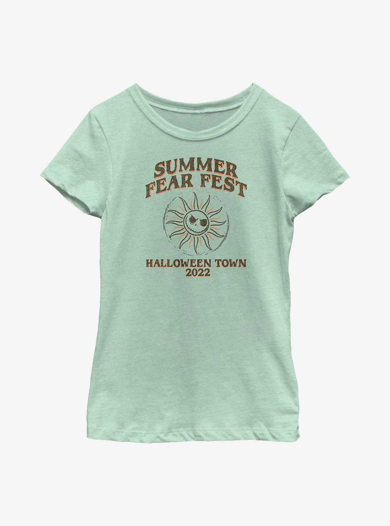 Disney The Nightmare Before Christmas Summer Jack Youth Girls T-Shirt, , hi-res