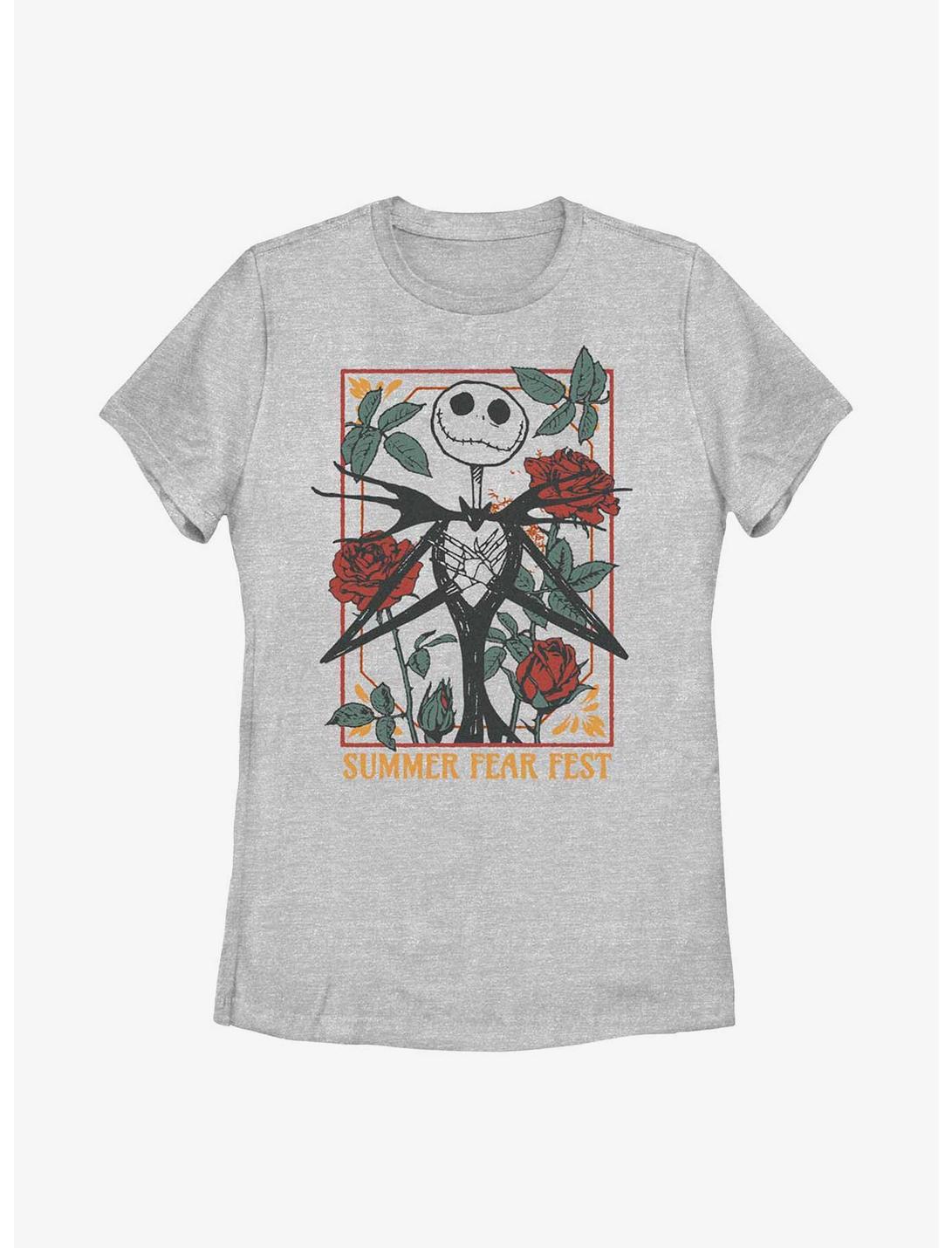 Disney The Nightmare Before Christmas Jack Summer Fear Fest Womens T-Shirt, ATH HTR, hi-res