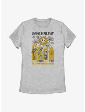 Disney The Nightmare Before Christmas Summer Fest Poster Panels Womens T-Shirt, , hi-res