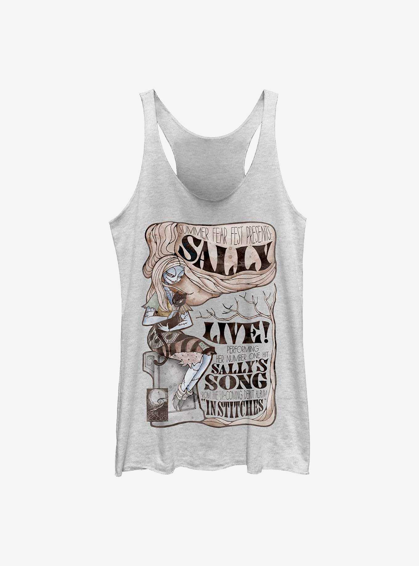 Disney The Nightmare Before Christmas Fest Sally Watercolor Womens Tank Top, , hi-res