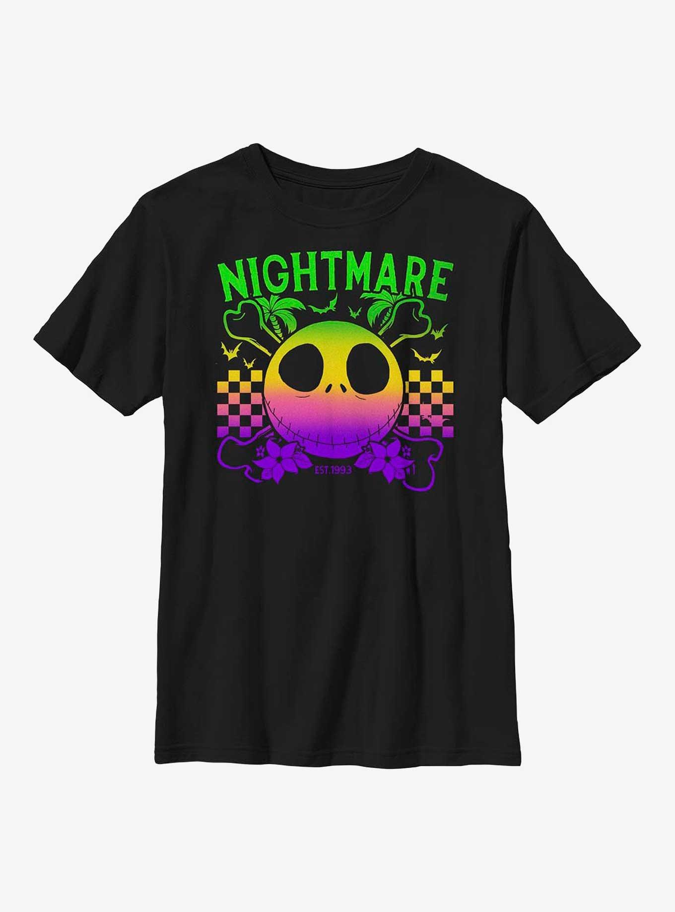 Disney The Nightmare Before Christmas Jack Sunset Youth T-Shirt, , hi-res