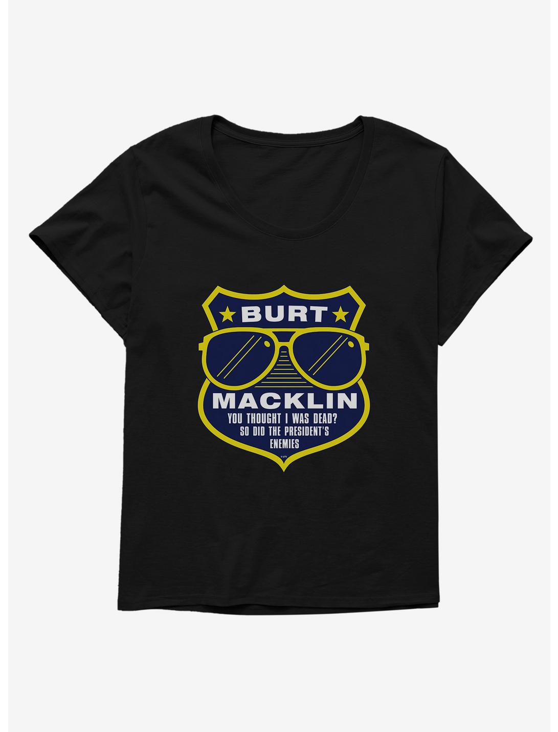 Parks And Recreation Burt Macklin Badge Womens T-Shirt Plus Size, , hi-res