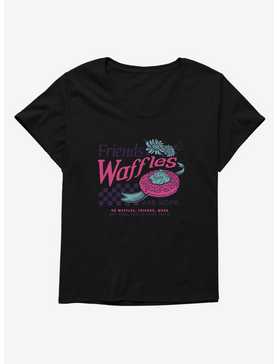 Parks And Recreation Friends Waffles Work Womens T-Shirt Plus Size, , hi-res