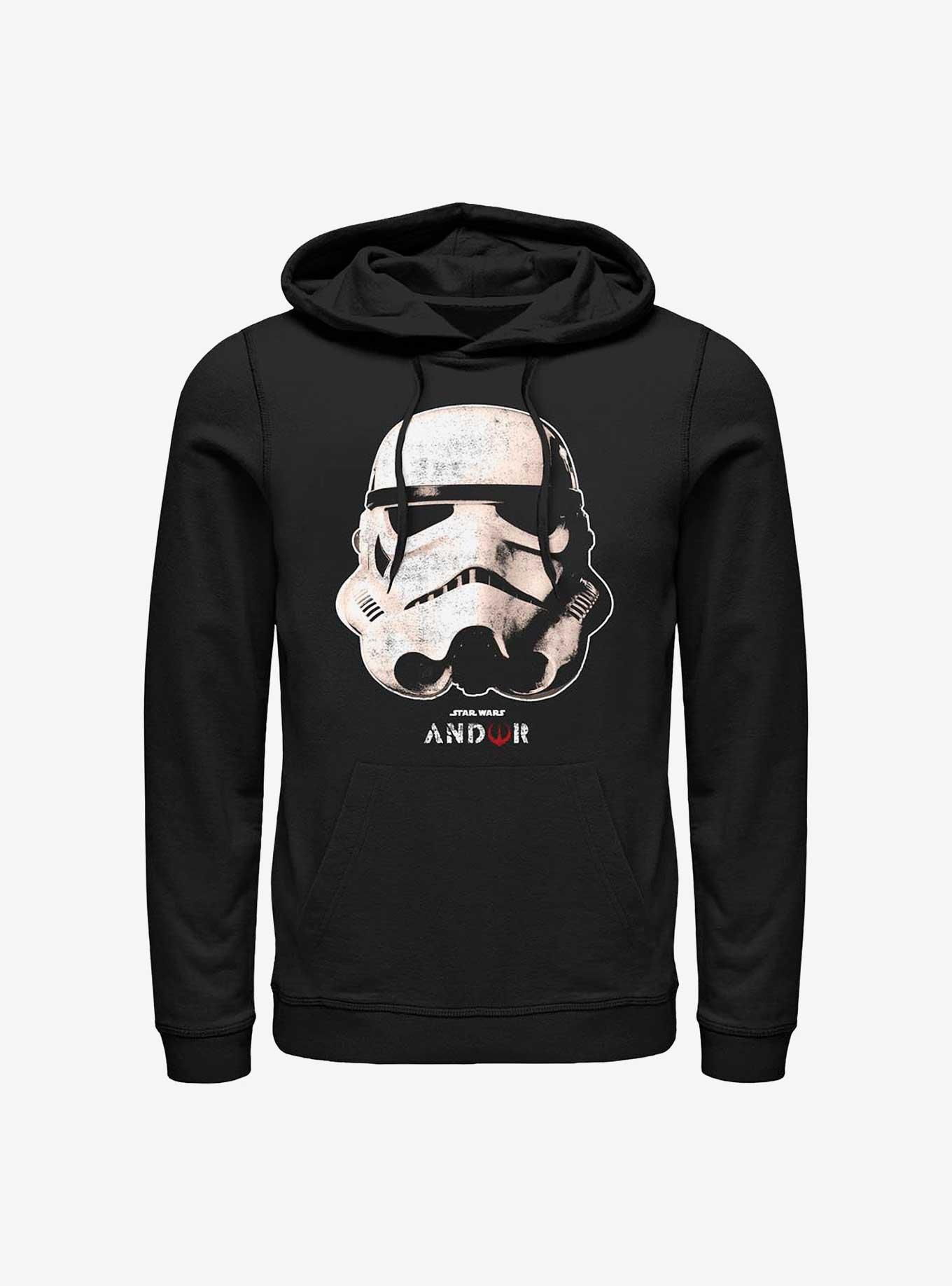 Star Wars: Andor Trooper Face Hoodie, BLACK, hi-res