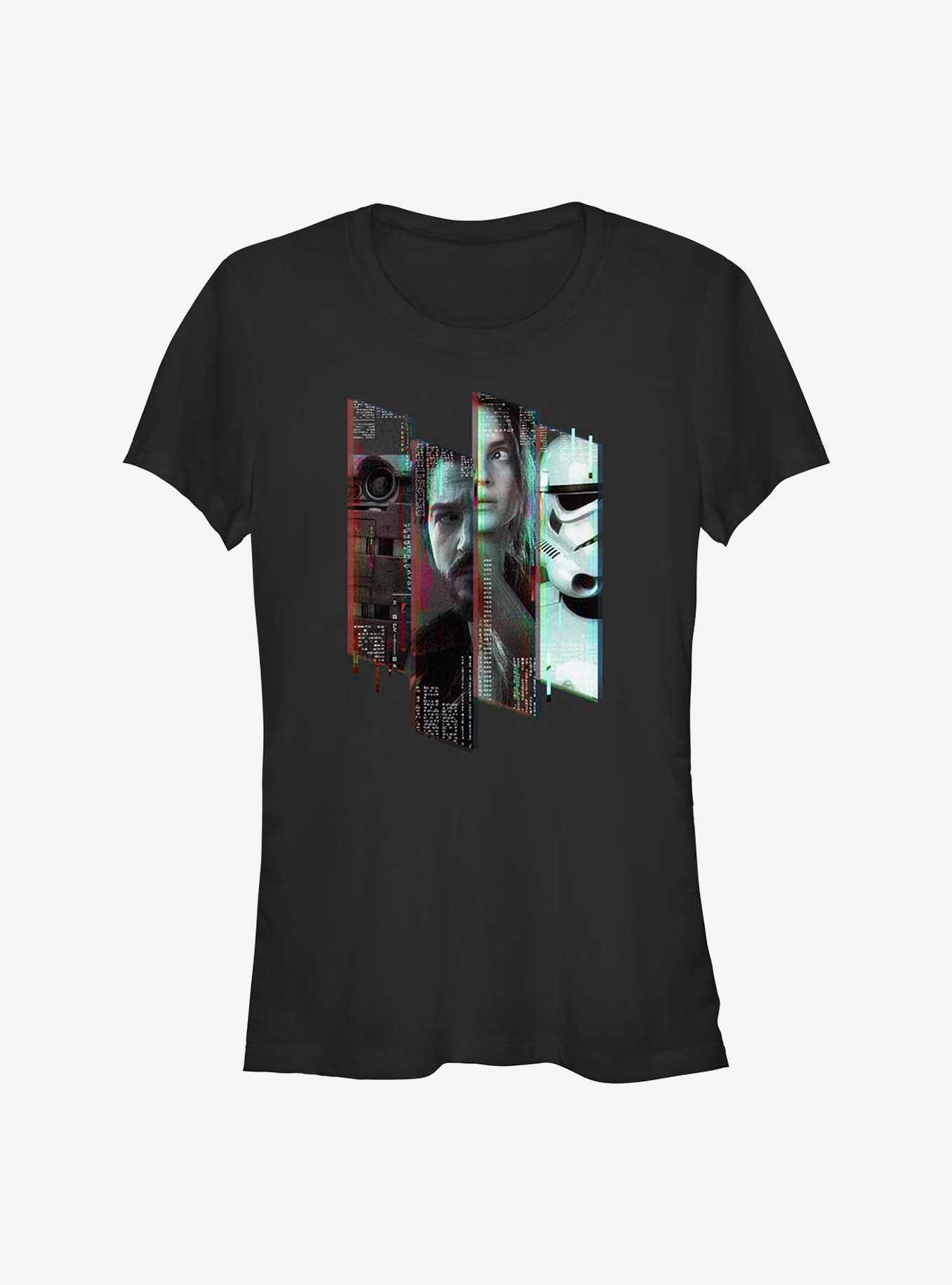 Star Wars: Andor Hero Glitch Girls T-Shirt, , hi-res