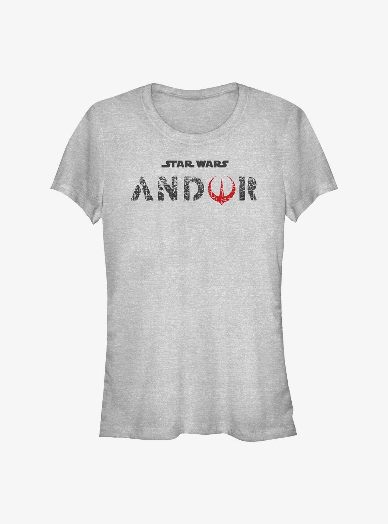 Star Wars: Andor Logo Girls T-Shirt, ATH HTR, hi-res