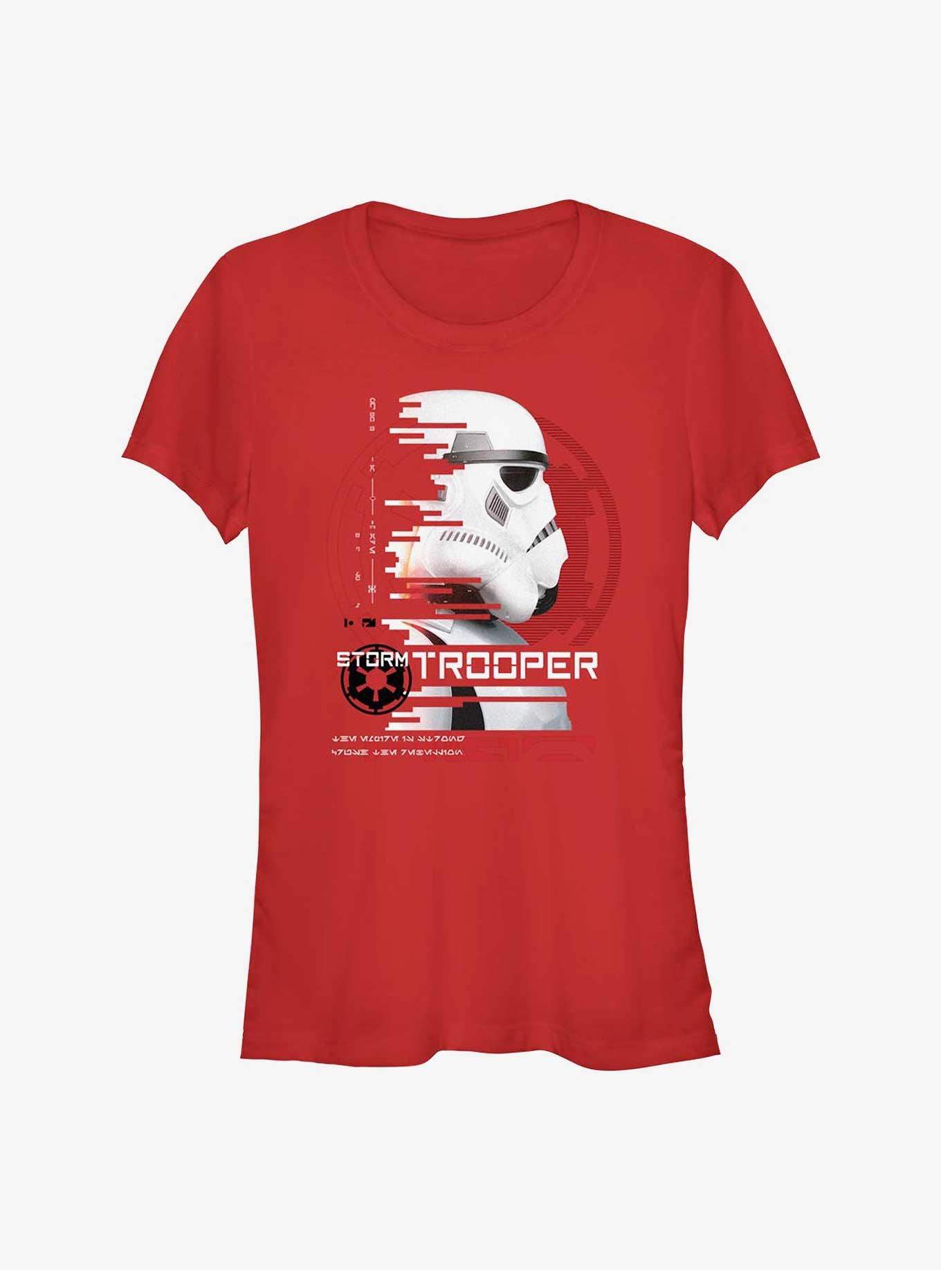 Star Wars: Andor Storm Trooper Girls T-Shirt, RED, hi-res