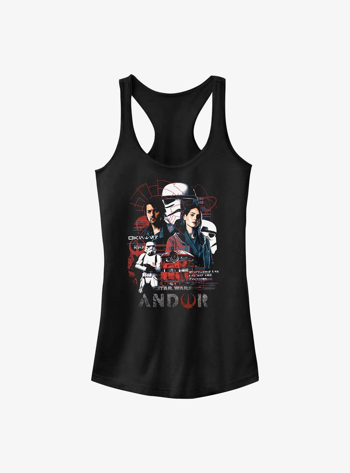 Star Wars: Andor Hero Print Girls Tank, BLACK, hi-res