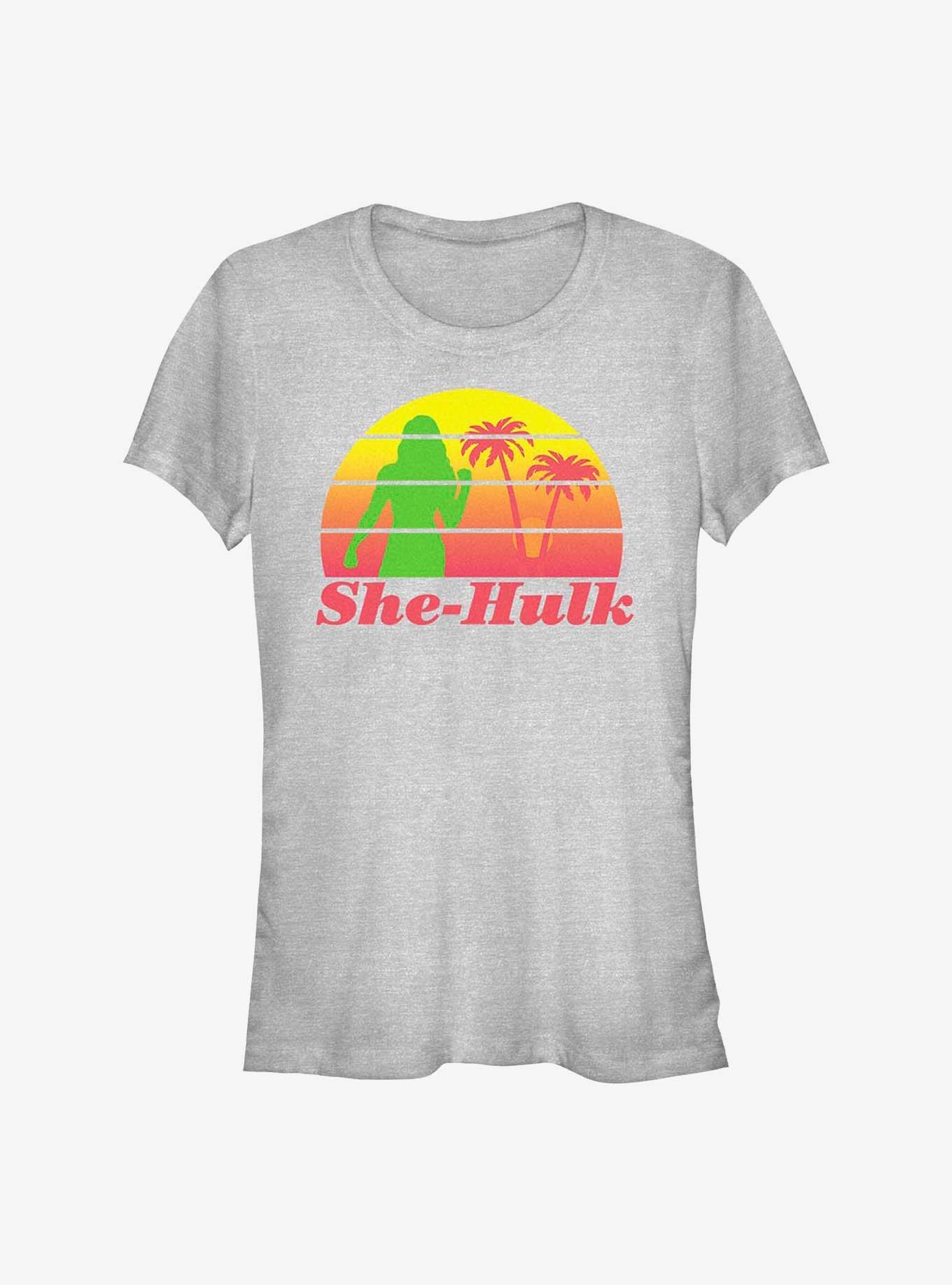 Marvel She-Hulk: Attorney At Law Retro Sunset Girls T-Shirt, , hi-res