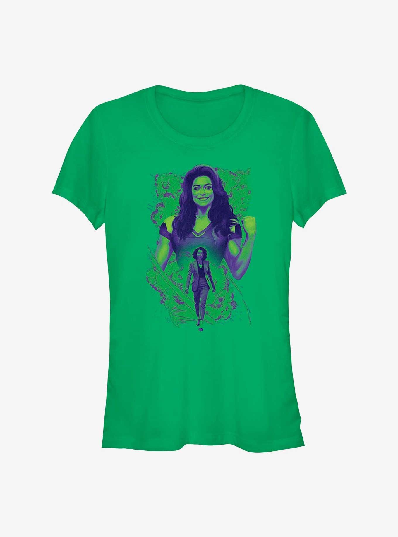 Marvel She-Hulk: Attorney At Law Transformation Girls T-Shirt, , hi-res