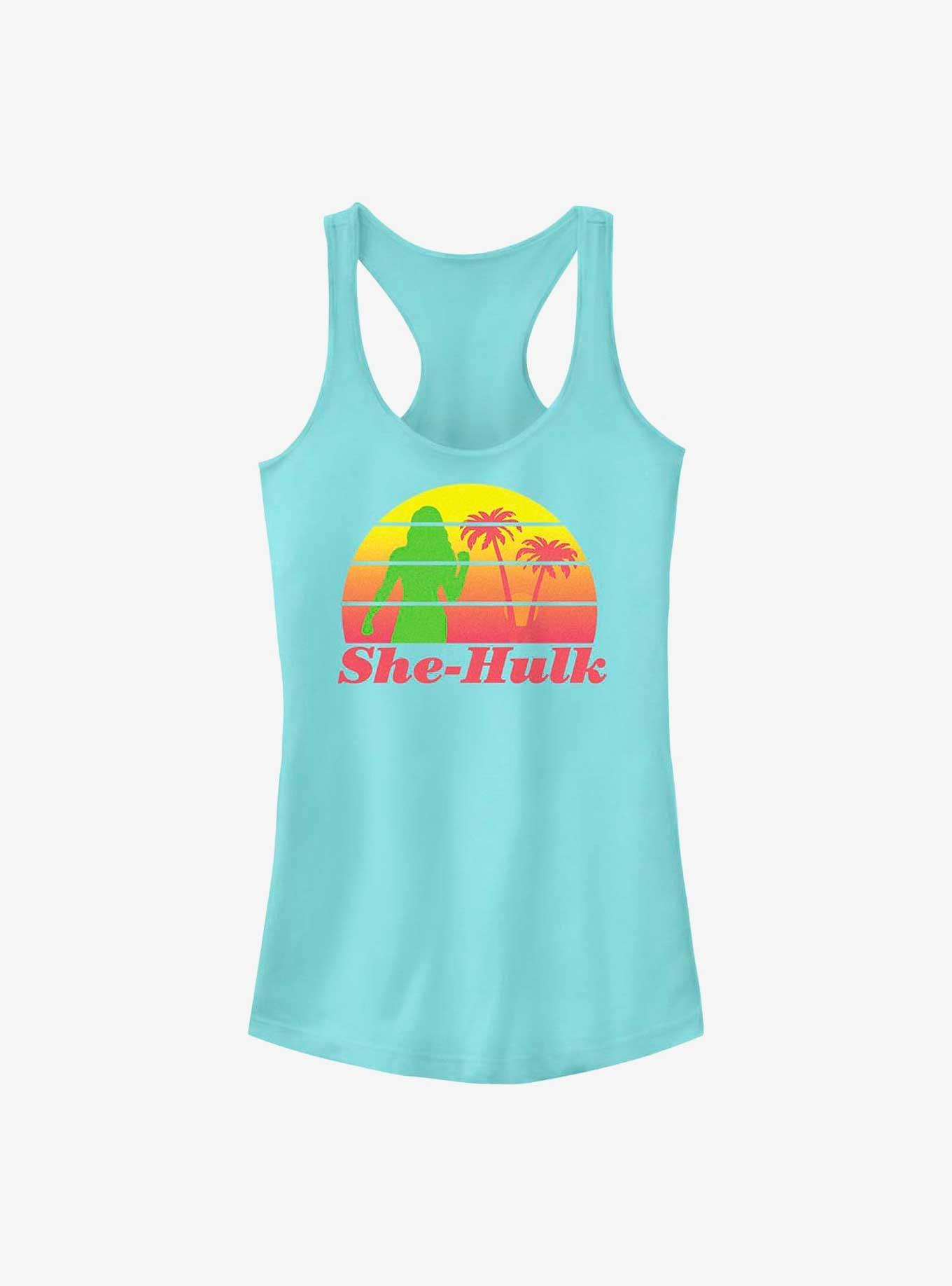 Marvel She-Hulk: Attorney At Law Retro Sunset Girls Tank