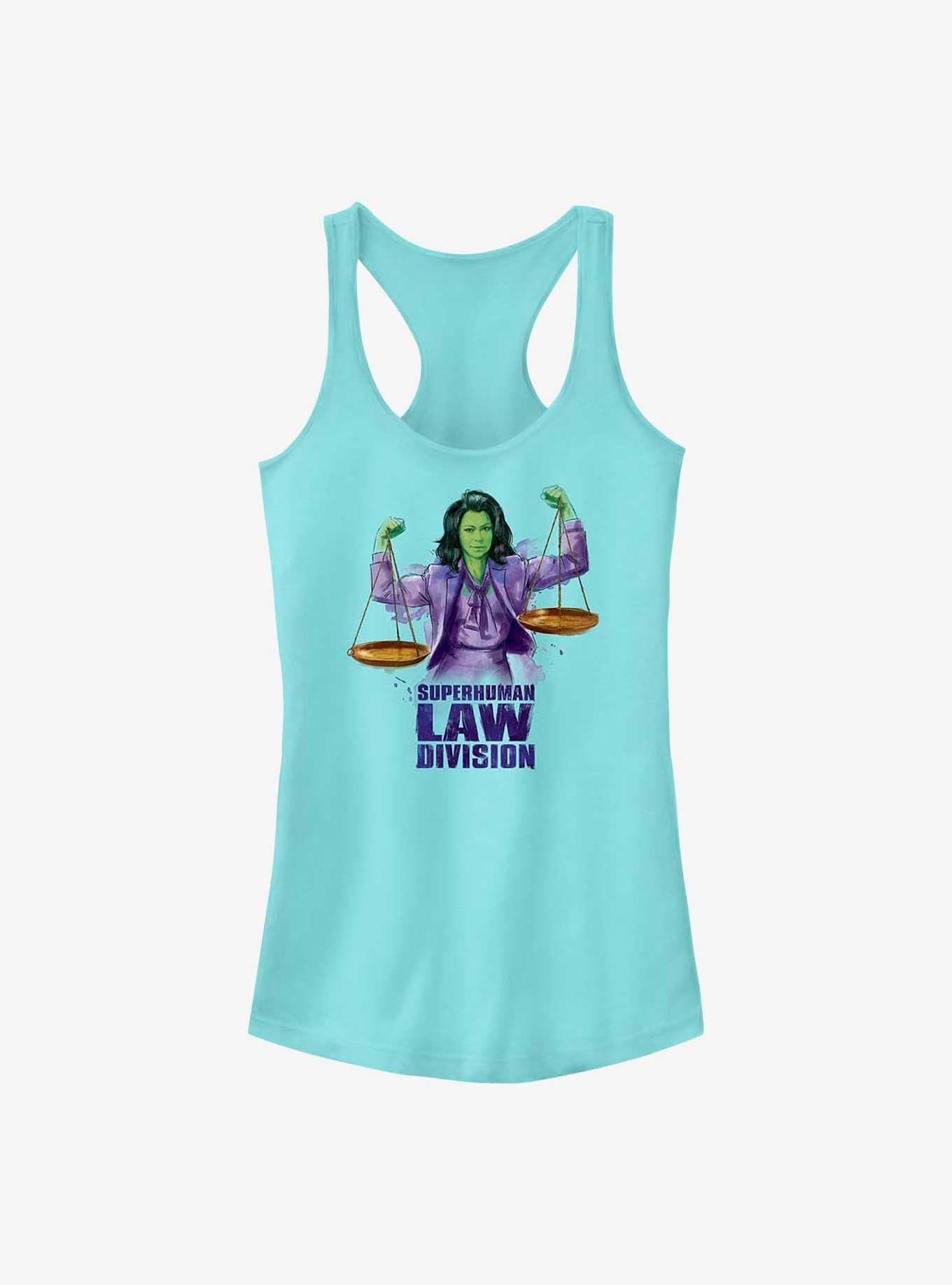 Marvel She-Hulk: Attorney At Law Superhuman Law Scales Girls Tank, CANCUN, hi-res