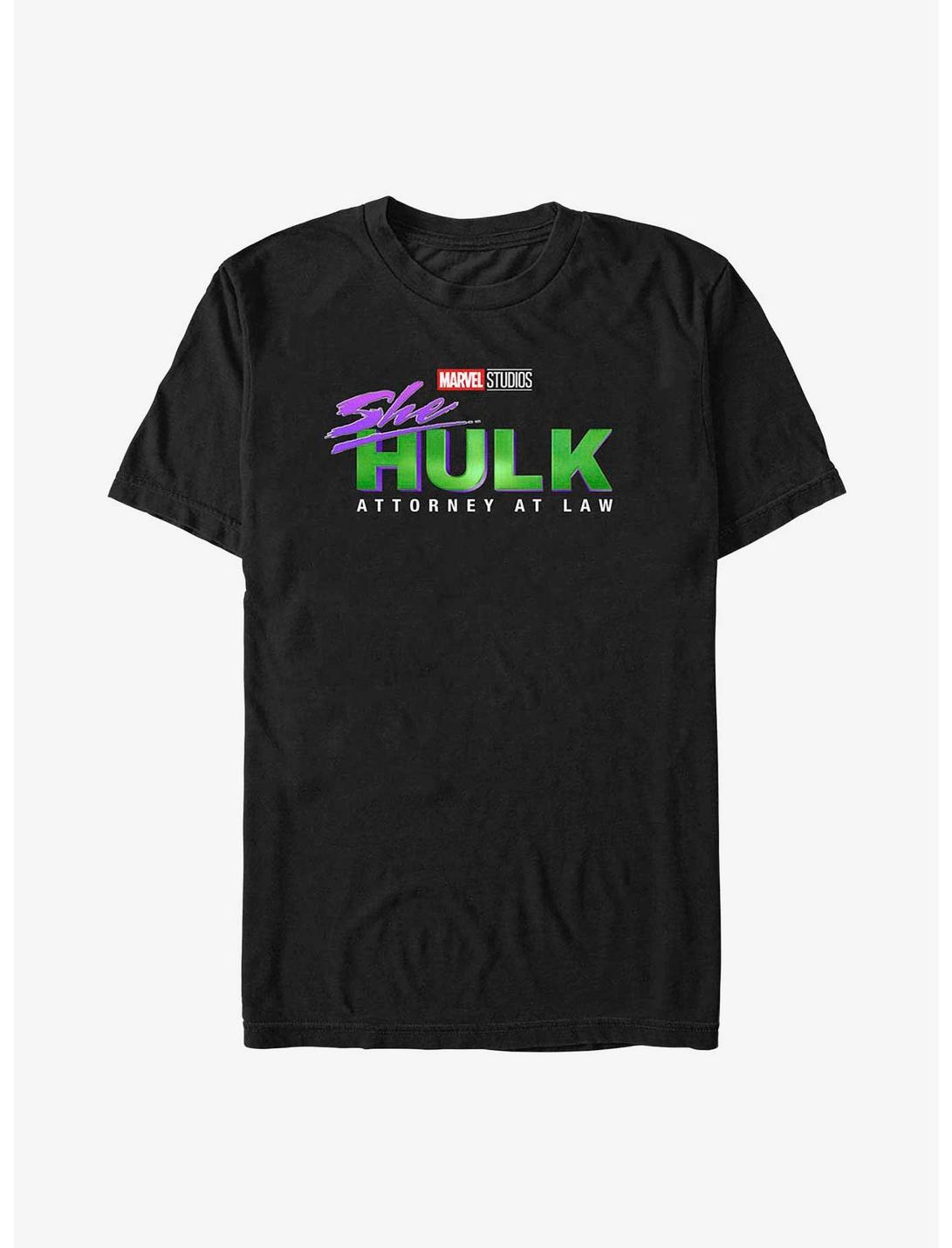 Marvel She-Hulk: Attorney At Law Logo T-Shirt, BLACK, hi-res