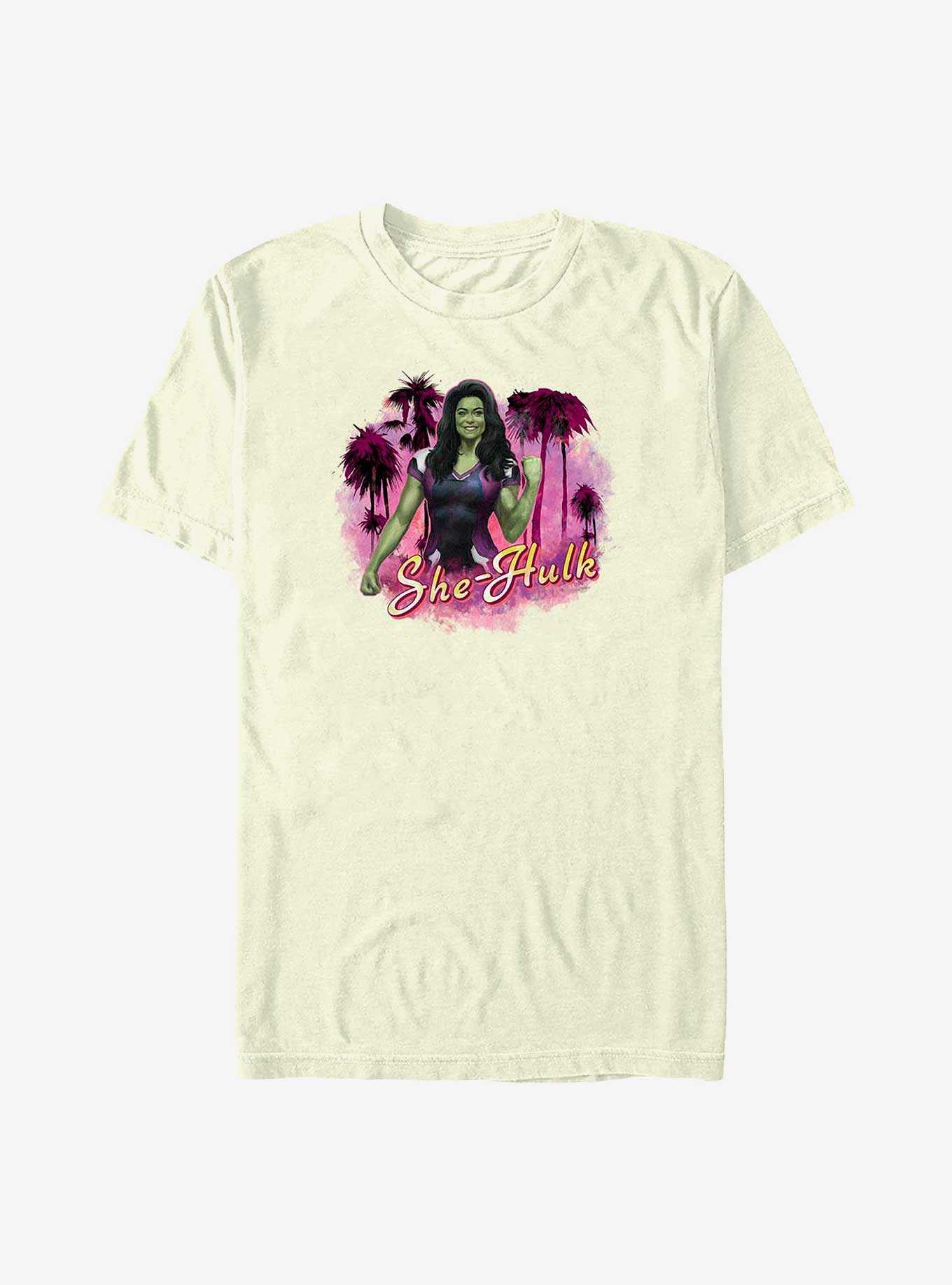 Marvel She-Hulk: Attorney At Law Palm Trees T-Shirt, , hi-res
