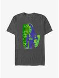 Marvel She-Hulk: Attorney At Law Silhouette T-Shirt, CHAR HTR, hi-res