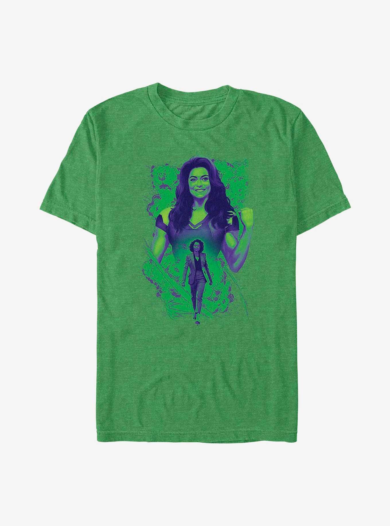Marvel She-Hulk: Attorney At Law Transformation T-Shirt, KEL HTR, hi-res