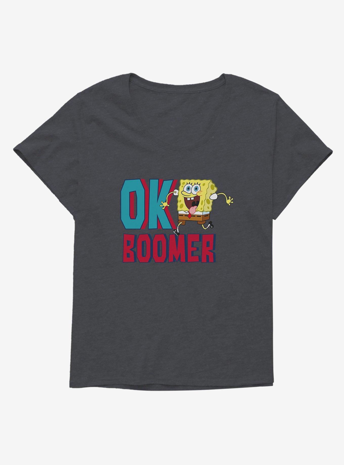 SpongeBob SquarePants OK Boomer Girls T-Shirt Plus