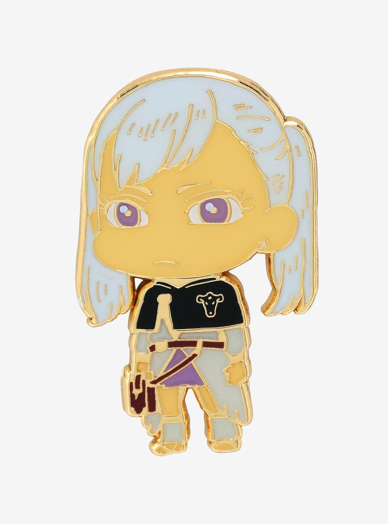 Black Clover Chibi Noelle Enamel Pin, , hi-res