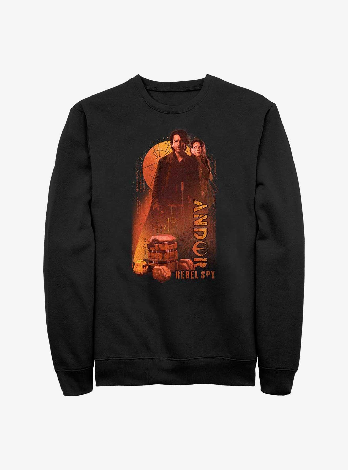 Star Wars Andor Rebel Rebelion Sweatshirt, BLACK, hi-res