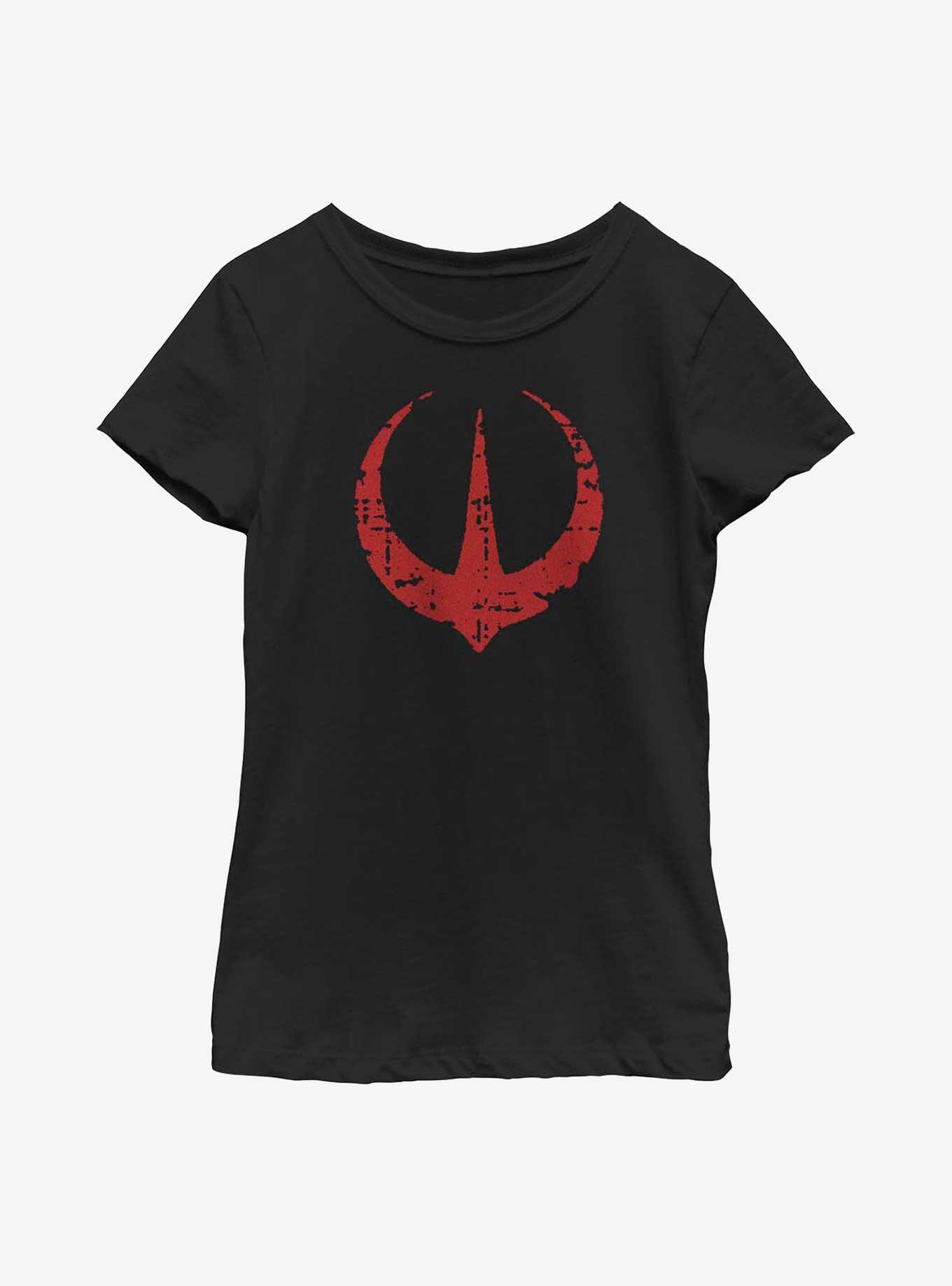 Star Wars Andor Icon Logo Youth Girls T-Shirt, , hi-res