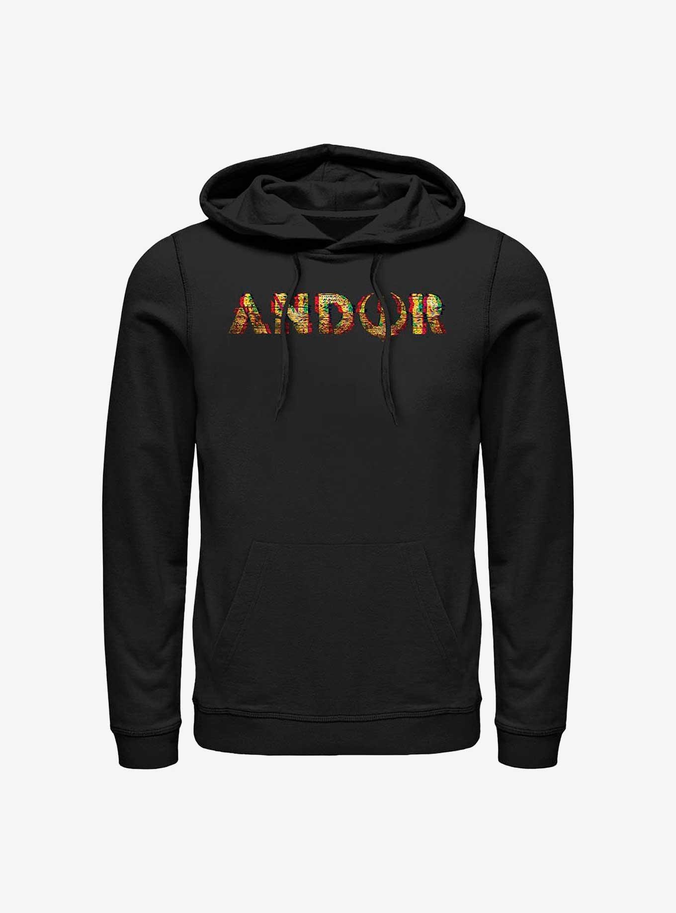 Star Wars Andor Glitch Logo Hoodie, , hi-res